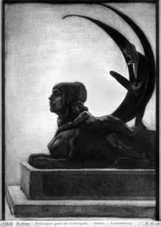 Sphinx, illustration tirée de 